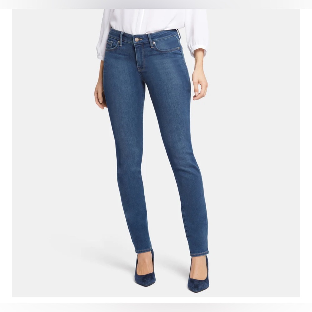NYDJ Alina Legging Skinny Jean in Pacific| Size: 14